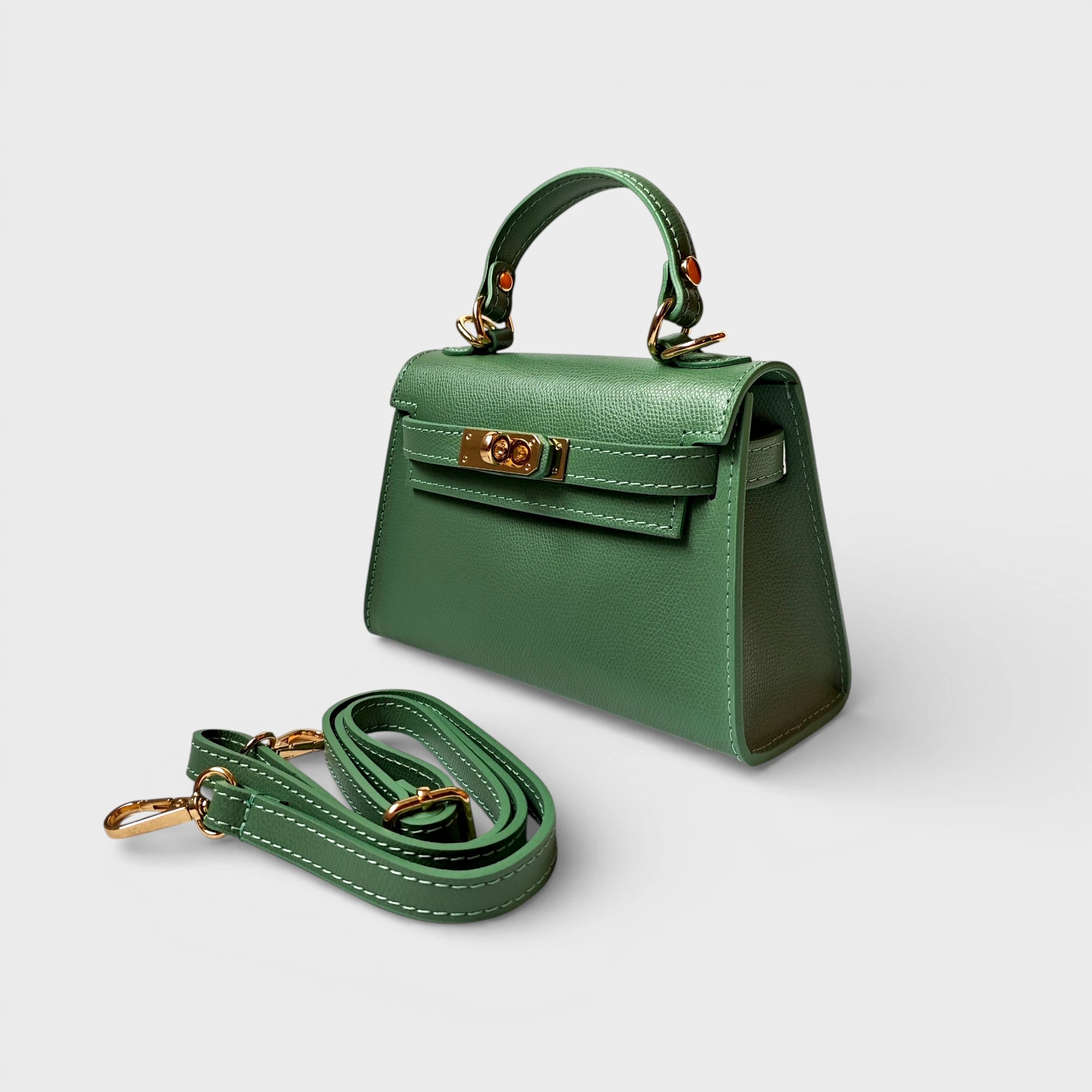 Borsa a mano CANDY –  verde salvia