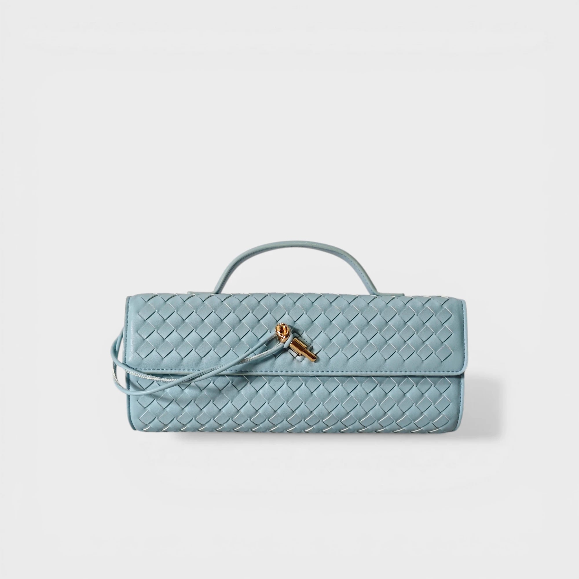 Borsa a mano Chloe in similpelle colore azzurro