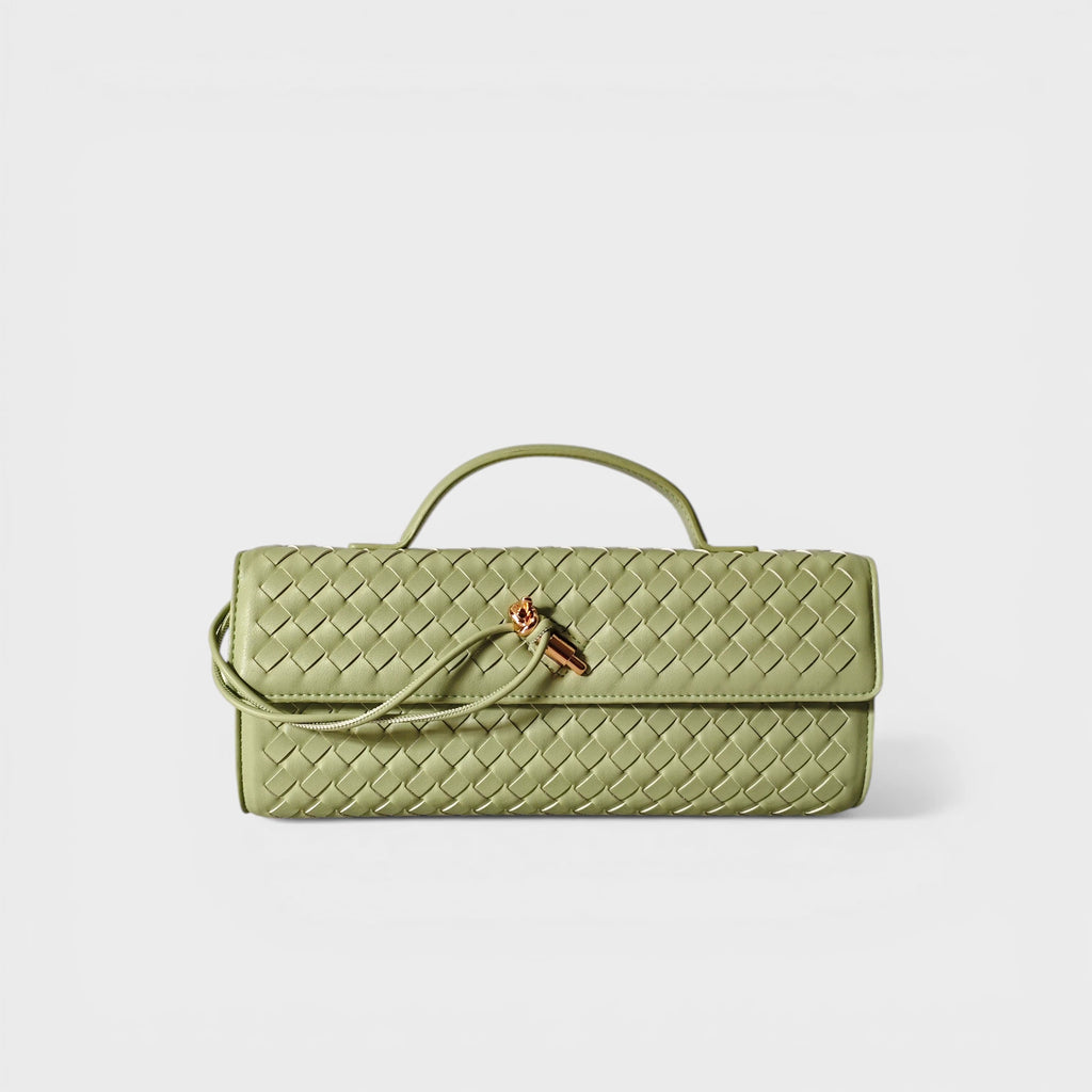 Borsa a mano Chloe in similpelle verde