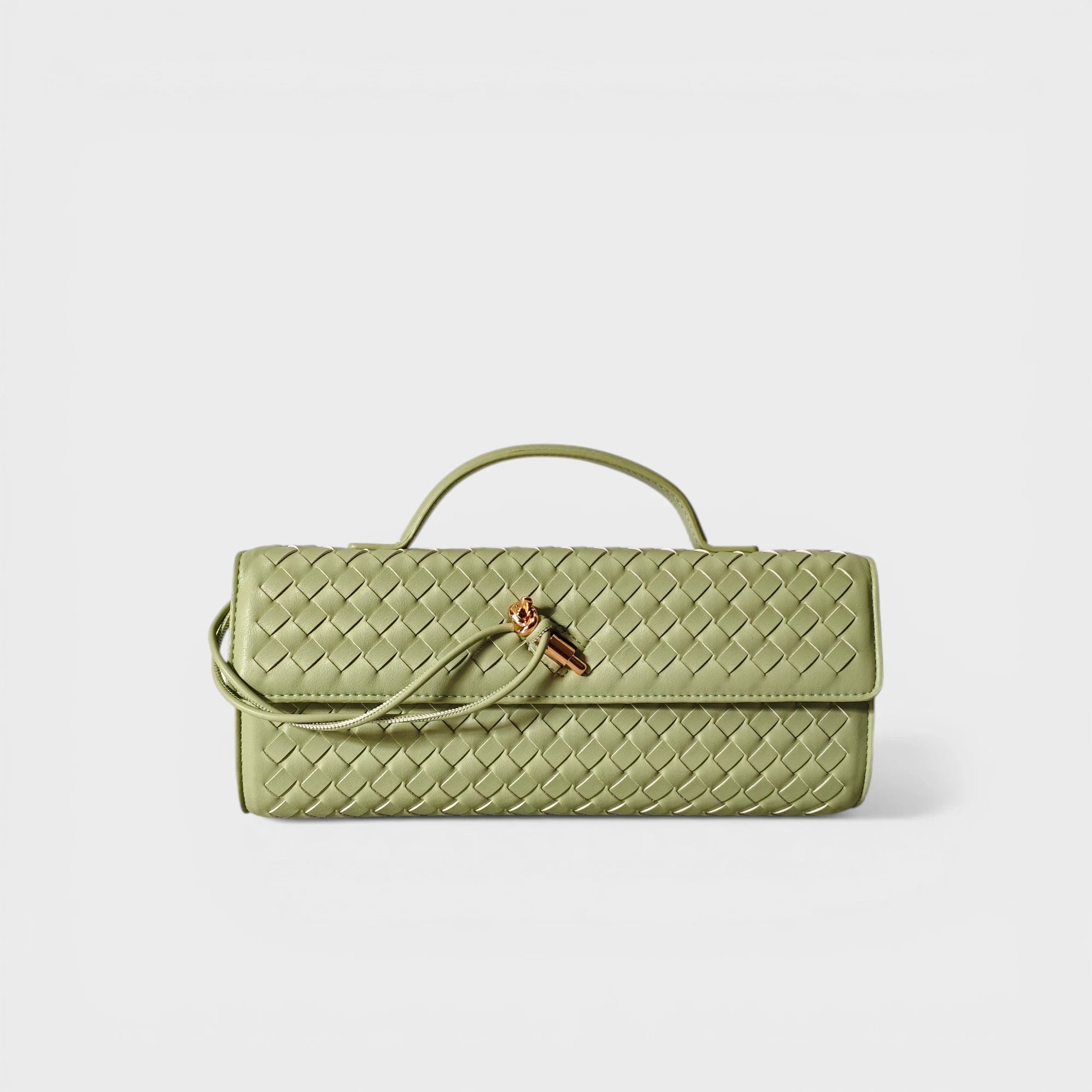 Borsa a mano Chloe in similpelle verde