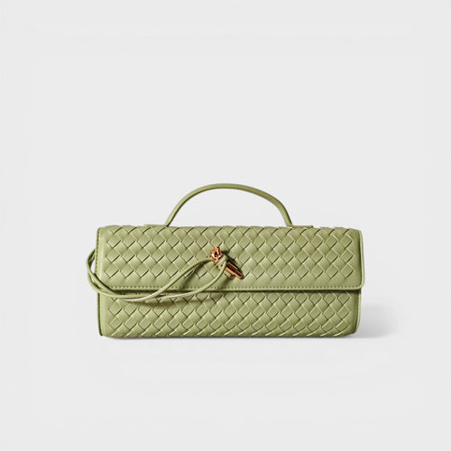 Borsa a mano Chloe in similpelle verde