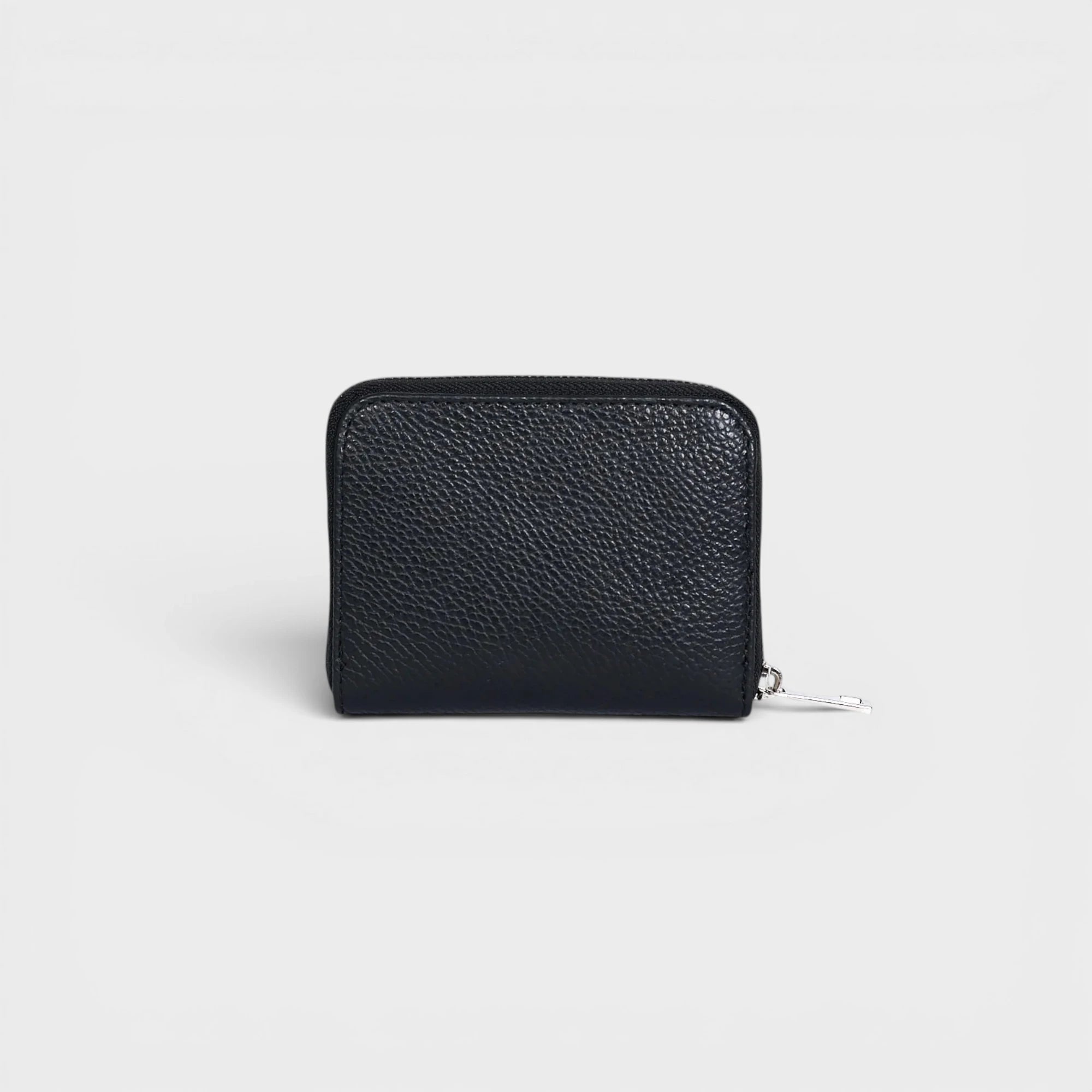 Portafoglio in vera pelle nero